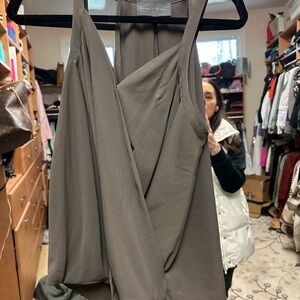 Sunday in Brooklyn Gray Tank Top